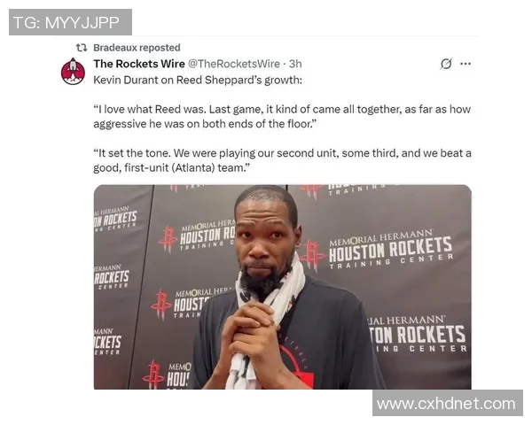 火箭队2连败!杜兰特谈乌度卡战术:2套阵容随意切换,仍具备优势